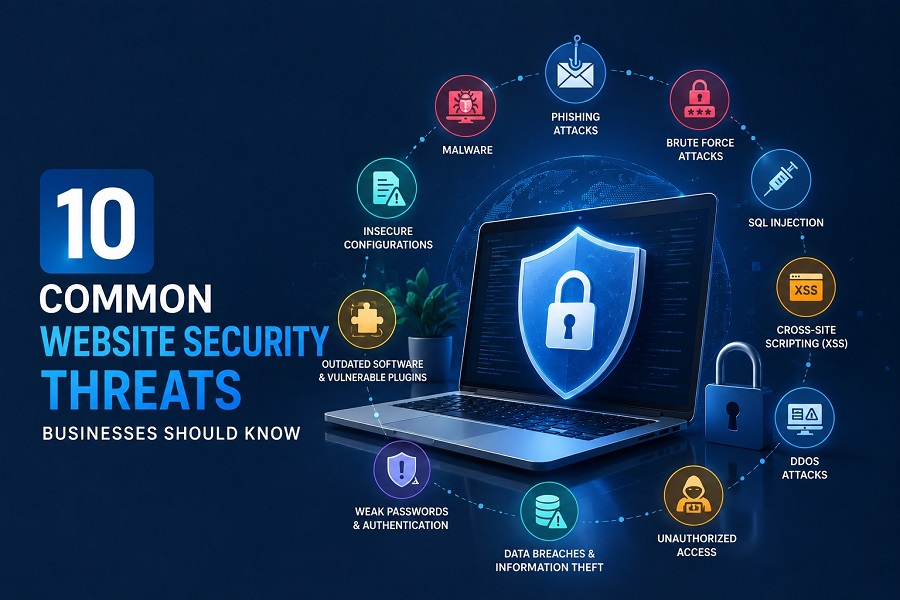10 Common Website Security Threats Businesses Should Know