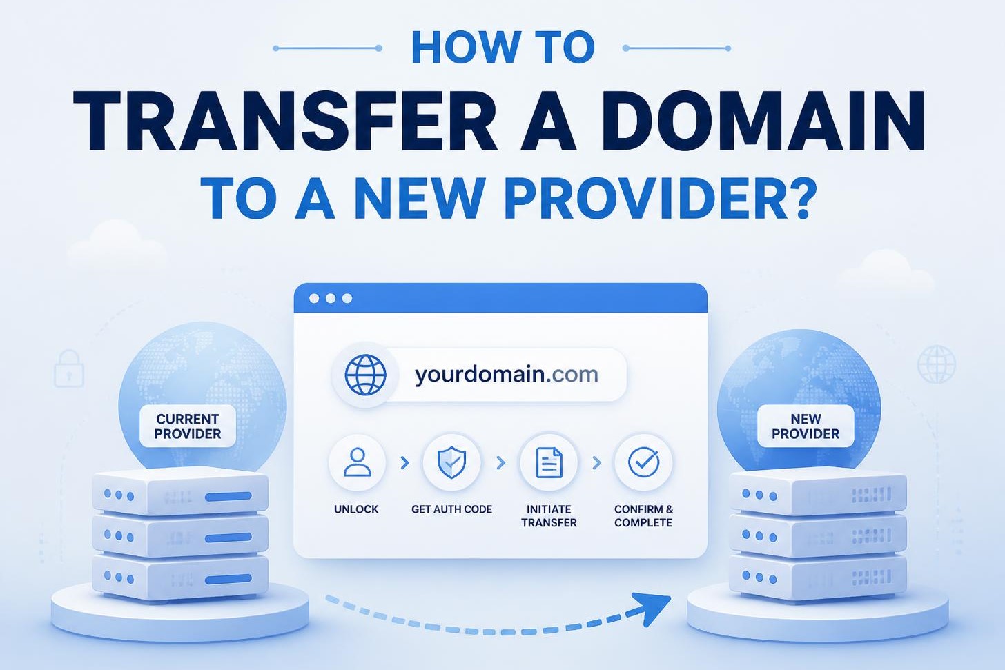 How to Transfer a Domain to a New Provider